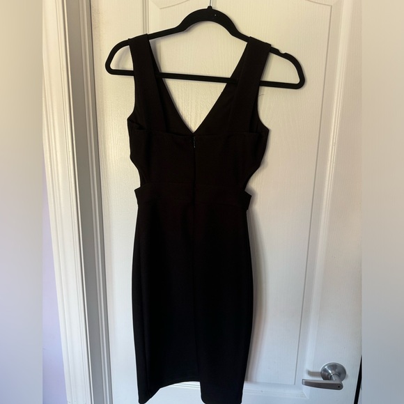 BLACK CUT OUT DRESS - Picture 3 of 4